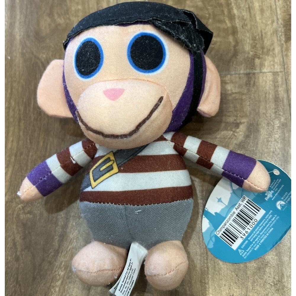Monkey Plush Animal 7” Wonder Park Movie 2019 Chimpanzombie toy stuffed